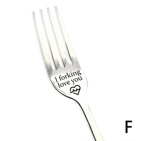 

I forking love you Engraved Fork Best Present for Husband Madam Family Friends. G6E4