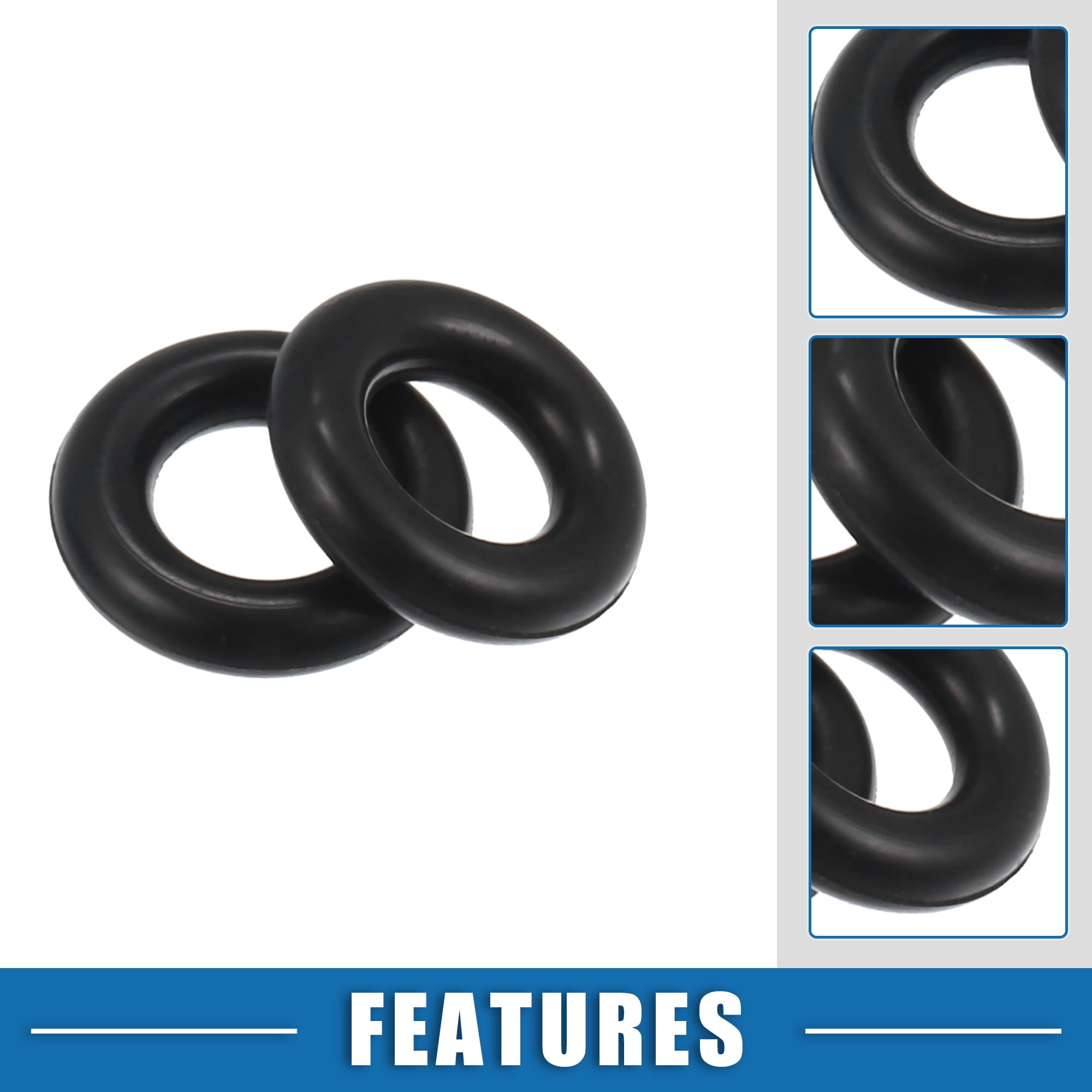 Unique Bargains Fuel Injector O Rings Seals Repair Kit for Dodge 1500 1996-1999