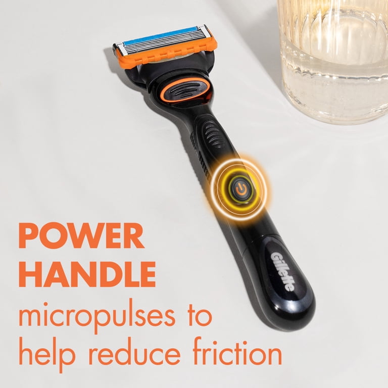 Gillette Fusion5 Power Men's Razor Power Handle + 1 Blade Refill