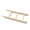 Wood Color 3 Steps, variant on opvise 3/4/5/6/7/8 Steps Wooden Pet Bird Parrot Climbing Hanging Ladder Cage Chew Toy Wood Color 8 Steps