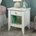 thumbnail image 3 of Sauder Shoal Creek Nightstand, Soft White Finish, 3 of 18