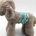 thumbnail image 2 of Frogued Doggie Diaper Washable Breathable Vibrant Color Male Dog Diapers Belly Bands for Dog (Light Green,L), 2 of 13