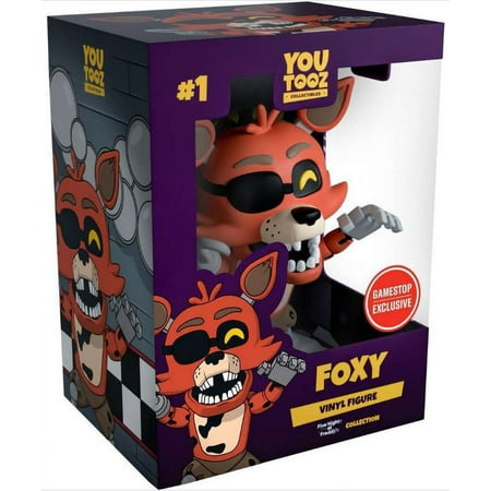 You Tooz Collectibles Five Nights at Freddy's Foxy Vinyl Figure, 4.3"