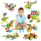 thumbnail image 1 of Kit de construcción con bloques PicassoTiles STEM, 250 unidades, 1 of 9