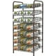 thumbnail image 5 of Portalatas Ajustable de 7 Niveles para Organizador de Gabinete de Despensa de Cocina, Marrón, 5 of 8