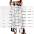 thumbnail image 3 of Karymi Jeans for Women Unisex Printed Casual Lounge Pants, Elastic Waist with Adjustable Drawstring Loose Straight Long Home Trousers with Side Pockets Workout Shorts Women, 3 of 5