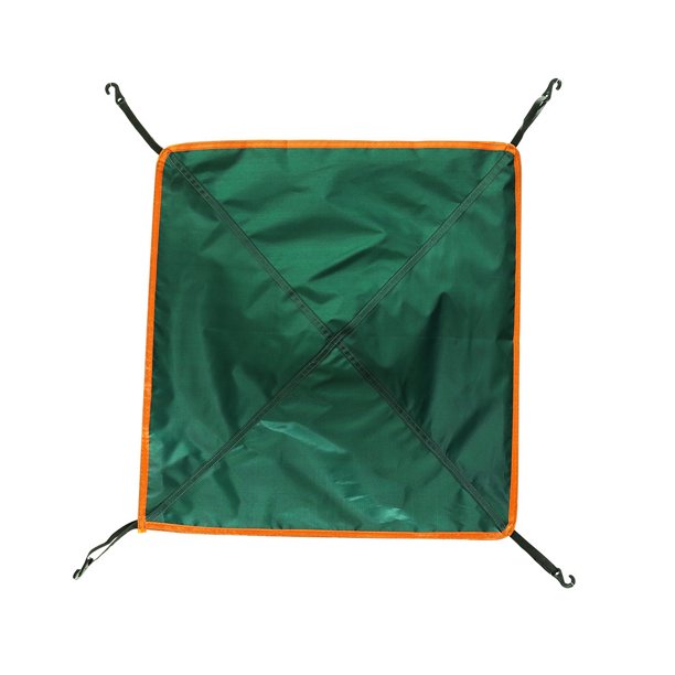 Advancent Tienda de campaña al aire libre Lona Refugio solar Toldo a prueba de humedad Carpas a prueba de lluvia Toldo Accesorio Picnic Escalada carpas Verde