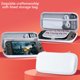 thumbnail image 3 of Estuche Transporte Duro para 2 Almacenamiento (etiqueta) Blanco, 3 of 9