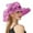 Hot Pink, variant on Mifelio Ken/tucky Derby Hats for Women, Women's Solid Color Big Flower Shade English Lady Elegant Temperament Sun Hat, Sun Hats for Women Fascinators Hats for Women Beige