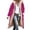 Hot Pink, variant on Winter Warm Shearling Fleece Long-Length Jacket, Romantic Shearling Fleece Long Winter Coat Valentine's Day Shearling Fleece Long Outerwear for Women Womens Coats Winter Long Coat