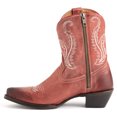 thumbnail image 2 of Ferrini Womens Molly Embroidered Snip Toe Zippered Cowboy  Mid Calf Boots, 2 of 2