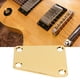 thumbnail image 4 of Placa De Cuello De Guitarra Eléctrica, Placa De Cuello De Bajo Trapezoidal Fácil Instalación Diseño Estándar Para Bricolaje ZAQW Oro, 4 of 8