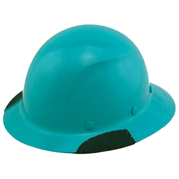 Lift Safety Actual Carbon Fiber Hard Hat - Full Brim Teal with Tote