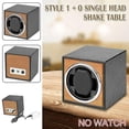 thumbnail image 3 of Automatic Watch Winder Watch Box Watch Winder Watch Box Watch Winder For 1 Watch Black&wood Color, 3 of 5