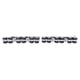 thumbnail image 3 of Rodillos 1 Par 12 Ruedas Rodillos Para Puertas Corredizas Hardware Ruedas Colgantes Rueda De Riel Silenciosa, 3 of 7