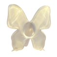 thumbnail image 3 of Jarrón con adorno floral de mariposa acrílico, regalo novedoso para mamá, florero decorativo, contenedor de flores para mesa, granja Oro, 3 of 8