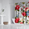 thumbnail image 2 of Waterproof Pioneer Shower Curtain 72x72 Inch Boho Style Polyester Unique Shower Curtain for Bathroom Hotel Home Decor with 12 Plastic Hooks, 2 of 5