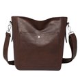 thumbnail image 1 of Bolso Hobo Bandolera para Mujer Con Correa Ajustable Satchel Cuero PU, 1 of 9