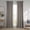 Mink, variant on Mink Faux Linen Grommet Room Darkening Curtain (1 Panel), Mink, 50W X 120L