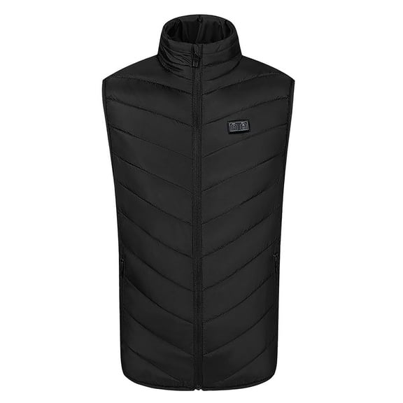 Zwiiyzr 6-14Y Heated Vest Heated Jacket for Boys Girls , Youth Kids Jackets Vest Winter Coats 13 Heating Zones Heated Clothing [Battery Not Included] Black