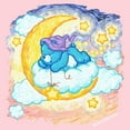 thumbnail image 2 of Infant's Care Bears Bedtime Bear Moon Painting  Bodysuit, 2 of 3