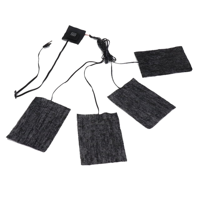 Clothing Electric Heating Pads, Space Saving Safe USB Charging Heating Pads DC5V 3 Level Adjustable Portable For Pet Beds