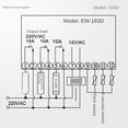 thumbnail image 4 of Termostato De Salida De 3 Vías, Kit De Controlador De Temperatura Con Función De Alarma AC220V Con 3 Sensores Para Máquina De Impresión, 4 of 7