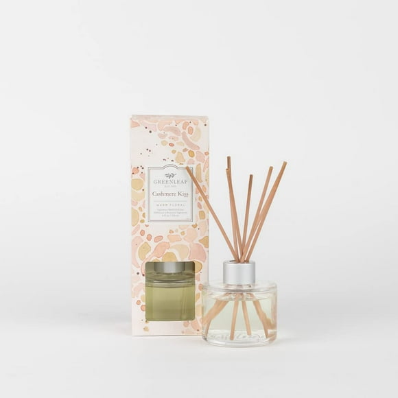 GREENLEAF GIFTS Highly Fragranced Room Décor Reed Diffuser-Cashmere Kiss