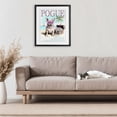 thumbnail image 3 of Stupell Industries Eclectic Pogue Summer Dog Fashion Black Framed Print Under Glass, 17 x 21, by Grotto Studios, 3 of 8