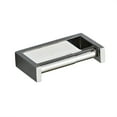 thumbnail image 3 of Advancent Portarrollos de papel higiénico fácil de limpiar para baño - Portarrollos de papel higiénico de baño moderno y elegante Juegos de accesorios de baño negro, 3 of 6