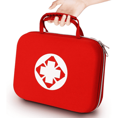 299Pcs Portable Home First Aid Kit Portable Red Camping Essentials Emergency Set Outdoor Backpacking Gear First Aid Kits Car Home Suitable for Hiking YIDERBO