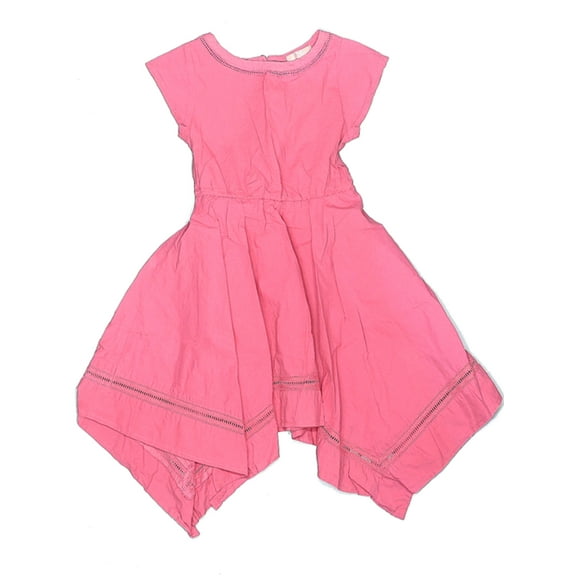 Mila & Emma Toddler Girl's Pink Dress with Bow in Back - 3T