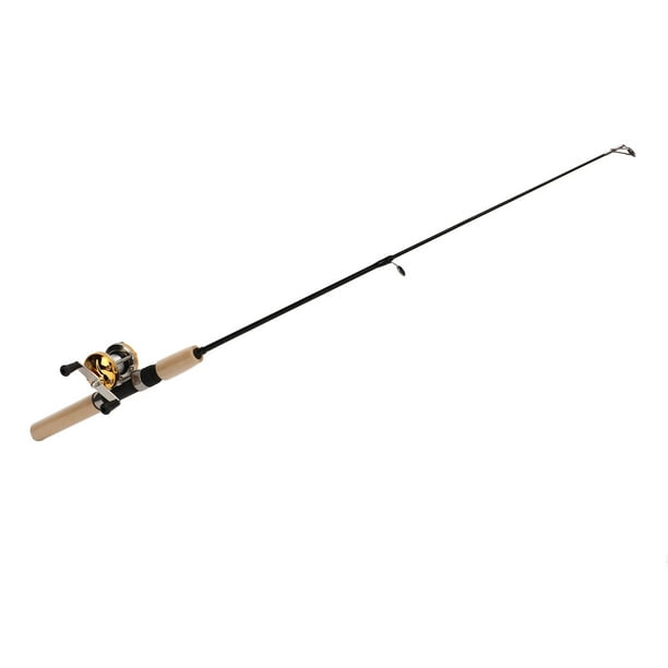 Ymiko Ice Fishing Rod, Copper Ice Fishing Pole Portable Complete For Outdoor