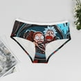 thumbnail image 3 of Rick And Morty Womens Underwear Soft Breathable Brief Lace Panty Stretch Hipster Underpants Ladies Panties XL, 3 of 7