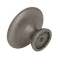 thumbnail image 4 of Amerock Inspirations 1-3/4 inch (44mm) Diameter Weathered Nickel Cabinet Knob, 4 of 6
