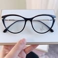 thumbnail image 4 of El espejo con marco de ojo de gato de moda se puede equipar con un marco de gafas de mariposa con luz anti-azul, 4 of 5