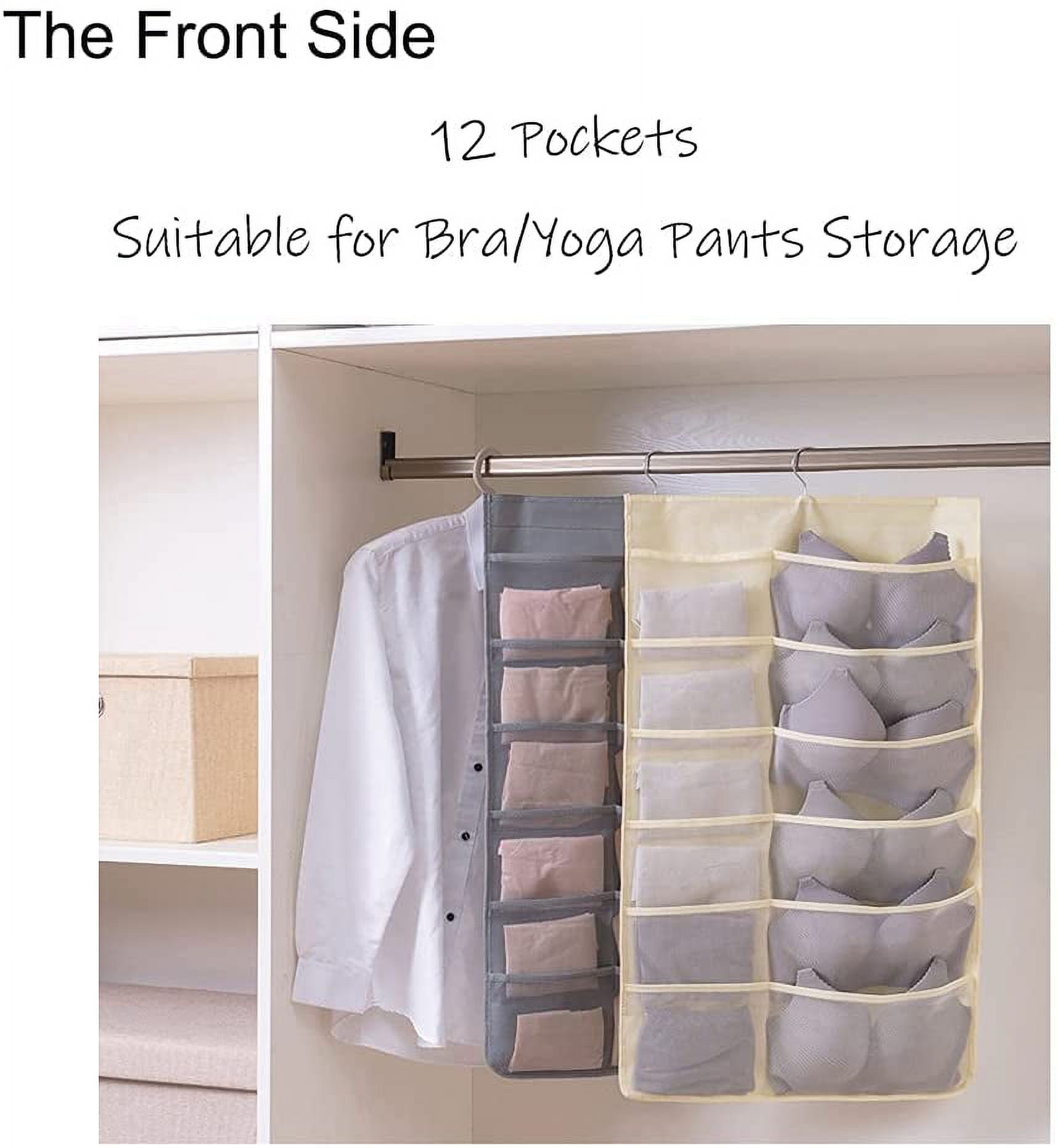 Double Sided 30 Pockets Wardrobe Organizer – Organizingly