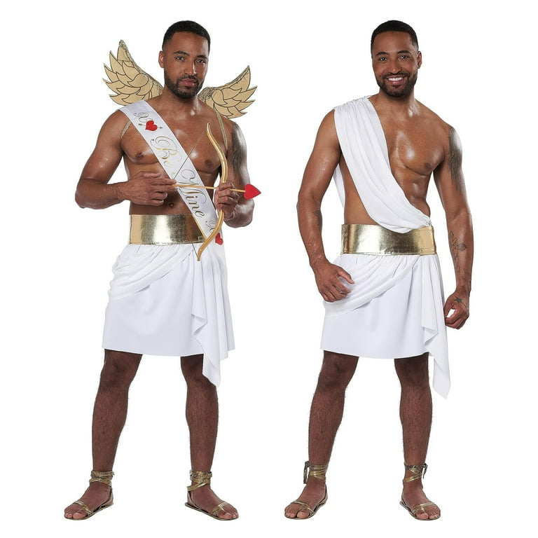 Adult Men s Cupid Toga Costume Walmart