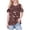 Khaki, variant on DeHolifer Girls Shirt Short Sleeve T-Shirts Off Shoulder Tops Cotton Tees Summer Tshirts for Kids 3-12 Years
