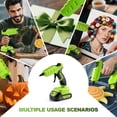 thumbnail image 3 of Cordless Hot Glue Gun with 2.0Ah Battery Charger and 30 Pcs Full Size Glue Sticks 100W Power Melt Glue Gun for DIY Festival Decor and Gifts, 3 of 11