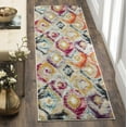 thumbnail image 2 of SAFAVIEH Monaco Sharyl Abstract Runner Rug, Multi, 2'2" x 6', 2 of 7