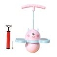 thumbnail image 3 of Pogo Ball con asa para niños y adultos con bomba, pelota que rebota Pogo Stick Ganado Rosa, 3 of 8