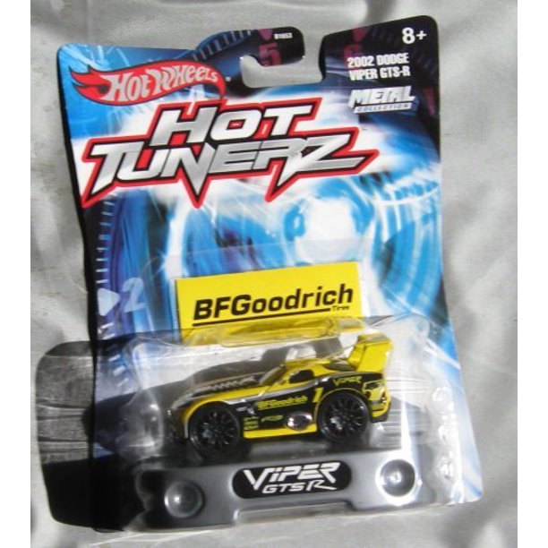 Mattel Hot Wheels Hot Tunerz 02 Dodge Viper Gts R Yellow Walmart Com Walmart Com