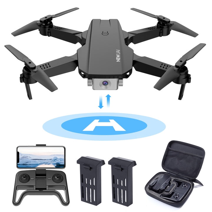 Drone with 4K Dual Camera for Kids Foldable FPV Quadcopter Drone Toys for Beginners Play Voice Control 3D Flips 2 Batteries Carrying Case - Walmart.com