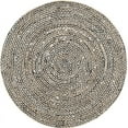 thumbnail image 2 of Jaipur Art And Craft Modern 180x180 CM (6 x 6 Square feet)(70.20 x 70.20 Inch)Multicolor Round Jute AreaRug Carpet throw, 2 of 5