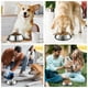 thumbnail image 2 of Plato para Mascotas XINYUICEAN Acero Inoxidable Apilable y Antideslizante para Perros y Gatos, 2 of 7