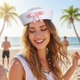 thumbnail image 7 of Hsqqdc Sweet Bow Sailor Hat, Navy Yacht Cap Simple Style for Nautical Events, 7 of 7