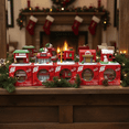 thumbnail image 2 of Villas Coca Cola 2025 Navideñas Set 5 Piezas Coleccion, 2 of 3