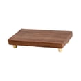 thumbnail image 3 of veasfak Wood Display Stand Wooden Riser Display Stand Wood Base Multifunctional Statue Display Ornament Display Stand for Flower Shop 20cmx10cmx3.7cm, 3 of 8