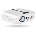 thumbnail image 1 of RD606 WiFi Android Smart LED Mini Projector DLP Home Projector white_UK Plug-Android Version, 1 of 5